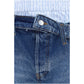 Alexander Wang Blue Cotton Bermuda Shorts
