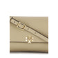 Tory Burch Beige Calf Leather Bos Taurus Shoulder Bag