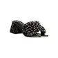 Laura Biagiotti Black Polyurethane Women's Sandal
