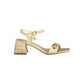 Laura Biagiotti Beige Polyurethane Women's Sandal