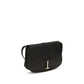 Tom Ford Black Calf Leather Bos Taurus Shoulder Bag
