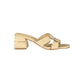 Laura Biagiotti Beige Polyurethane Women's Sandal