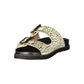 Laura Biagiotti Beige Polyurethane Women's Slipper