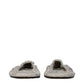 Isabel Marant Gray Fabric Ballet Flats
