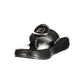 Laura Biagiotti Black Polyurethane Women's Sandal