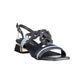 Laura Biagiotti Blue Polyurethane Women's Sandal