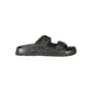 Laura Biagiotti Black Polyurethane Women's Slipper