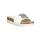 Laura Biagiotti White Polyurethane Women's Slipper