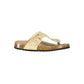 Laura Biagiotti Beige Polyurethane Women's Slipper