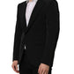 Dolce & Gabbana Black Single Breasted One Button Coat Blazer