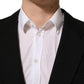 Dolce & Gabbana Black Logo Crest SingleBreasted Coat Blazer