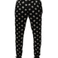 Dolce & Gabbana Black Silk Skinny Leg Dress Men Trouser Pants