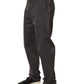 Dolce & Gabbana Dark Gray Cotton Straight Chino Trouser Pants