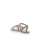 Valentino Garavani Beige Rubber Flat Sandals