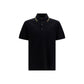 Gucci Black Cotton Polo Shirt