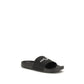 Fred Perry Black Rubber Sandals