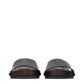 Miu Miu Black Leather Slippers