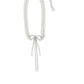 Self-Portrait Silver Brass Necklace
