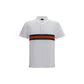 Gucci White Cotton Polo Shirt