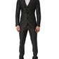 Dolce & Gabbana Gray MARTINI Slim Fit Formal 3 Piece Suit