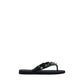 Balenciaga Black Polyester Flat Sandals