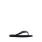 Balenciaga Black Polyester Flat Sandals