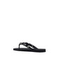 Balenciaga Black Polyester Flat Sandals