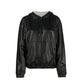 Saint Laurent Black Leather Tank Tops