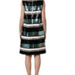 Dolce & Gabbana Multicolor Sequined Sleeveless Shift Dress