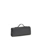 Savette Gray Calf Leather Bos Taurus Handbag
