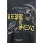 Represent Black Cotton T-Shirt