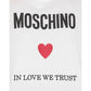 Moschino Couture White Cotton T-Shirt