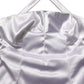 Dolce & Gabbana White Satin Halter Backless Long Gown Dress