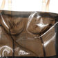 Dolce & Gabbana Brown Transparent Vinyl Sheath Midi Dress