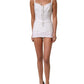 Dolce & Gabbana Black Cotton Corset Style Fitted Mini Dress
