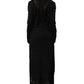 Dolce & Gabbana Black Embellished Guipure Lace Coat Jacket