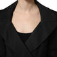 Dolce & Gabbana Black Nylon Double Breasted Coat Jacket