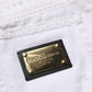 Dolce & Gabbana White Distressed Cotton Denim Mini Skirt