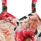 Dolce & Gabbana Multicolor Floral Cropped Bustier Tank Top
