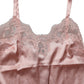 Dolce & Gabbana Light Pink Floral Lace Lingerie Underwear Top