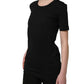 Dolce & Gabbana Black Cotton Short Sleeves Crew Neck T-shirt