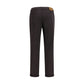 Brunello Cucinelli Brown Cotton Straight-Leg Jeans