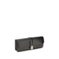 Khaite Black Calf Leather Bos Taurus Clutch Bag