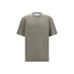 Brunello Cucinelli Bicolor Cotton T-Shirt