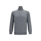 Brunello Cucinelli Gray Wool Oves Aries Turtleneck