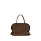 The Row Brown Calf Leather Bos Taurus Handbag