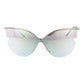 Ana Hickmann Gray Metal Sunglasses