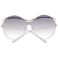 Ana Hickmann Gold Acetate Sunglasses