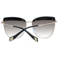 Ana Hickmann Black Acetate Sunglasses