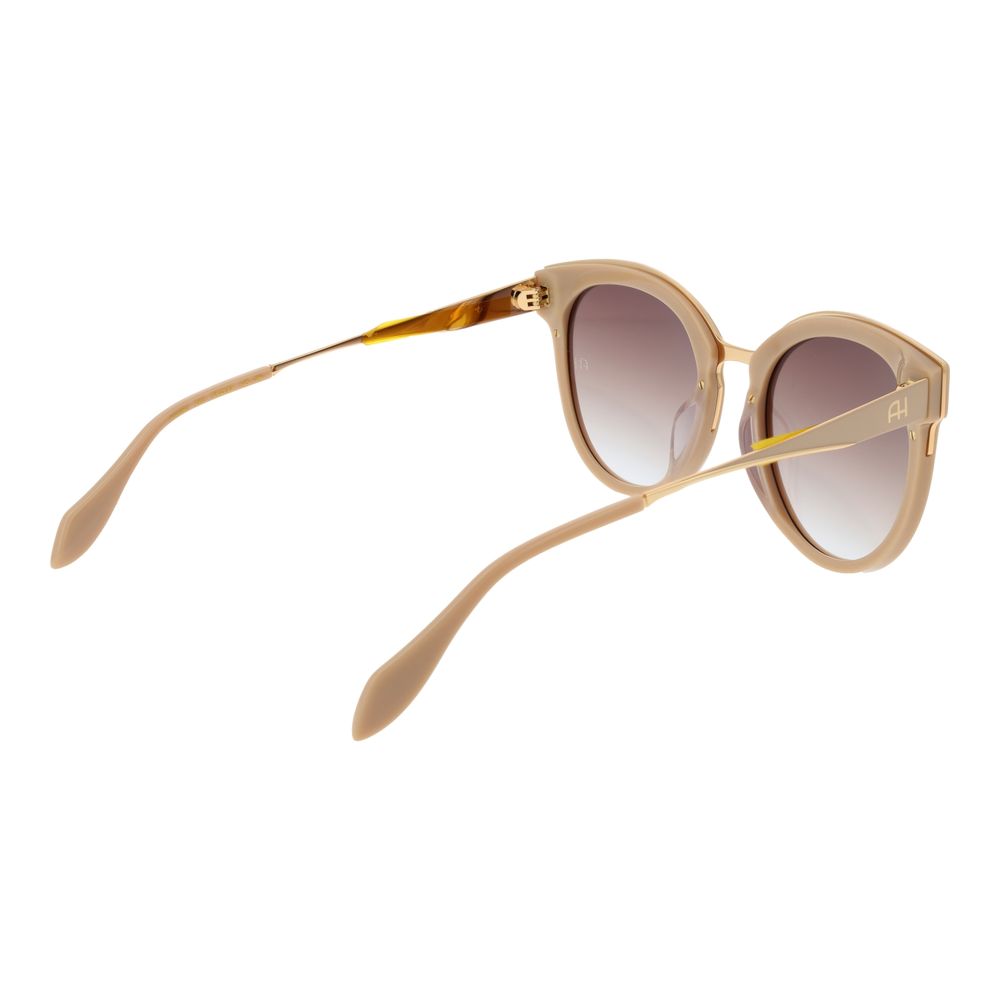 Ana Hickmann Beige Acetate Sunglasses